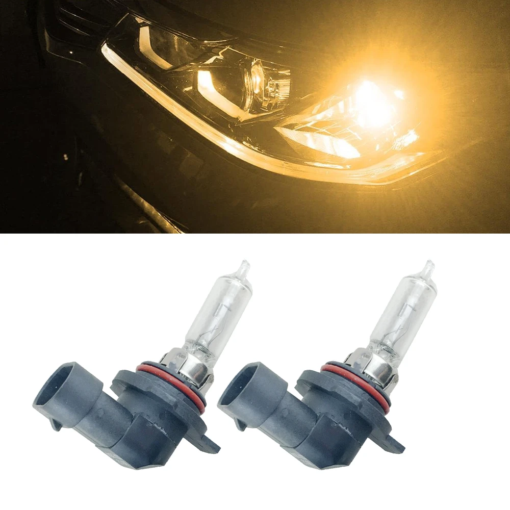 2pcs Car Halogen Headlight 9012 Ll Hir2 Hir Px22d 55w 12v 4300k Auto
