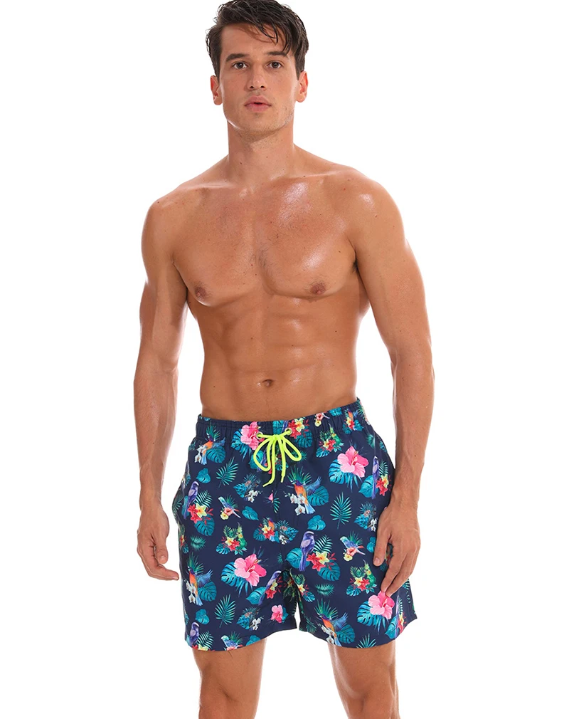 DATIFER ES4W мужские пляжные шорты быстросохнущие купальный костюм размера плюс XXXL пляжная одежда трусы для мужчин купальники размер шорты для серфинга