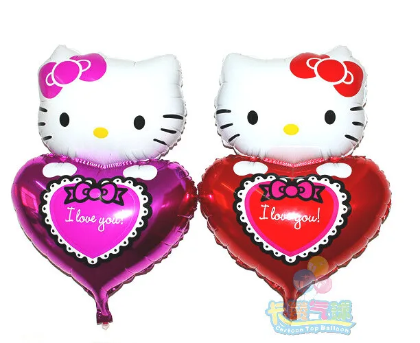 50pcs lot helium balon large hello balloon cat foil balloon 50pcs lot helium balon large hello balloon cat foil balloon