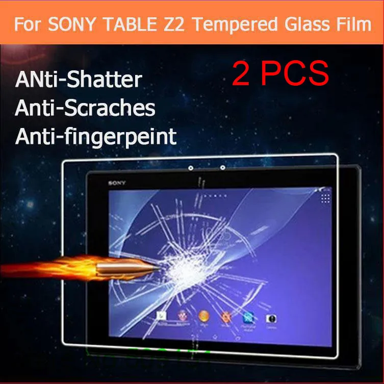 Закаленное стекло для Sony Xperia Z2 Tablet Lte 2 шт. защита экрана 5 9H Защитная пленка SGP521 SGP541