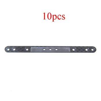 

10Pcs 94845 Thickness 1.5mm Carbon Fiber Sink Hole Bracket Reinforcing Plate for RC Model Cars DIY Tamiya Mini 4WD Racing Car