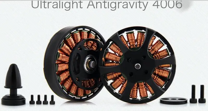 

T-Motor Antigravity 4006 380KV Motor CW+CCW for RC FPV Multicopter Quadcopter (1 Pair)