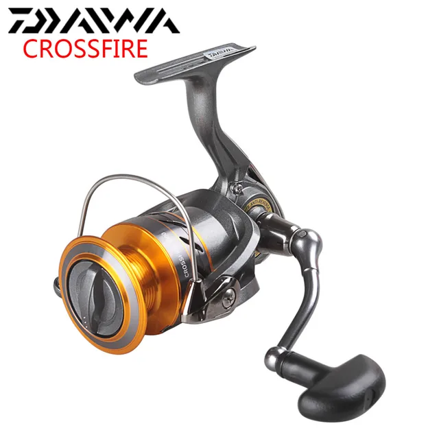 Cheap DAIWA CROSSFIRE Spinning Fishing Reel 2500 3000 5.3:1 3BB Max Drag 3kg Saltwater Fishing Reels Moulinets De Peche Spinning Wheel Cheap DAIWA CROSSFIRE Spinning Fishing Reel 2500 3000 5.3:1 3BB Max Drag 3kg Saltwater Fishing Reels Moulinets De Peche Spinning Wheel