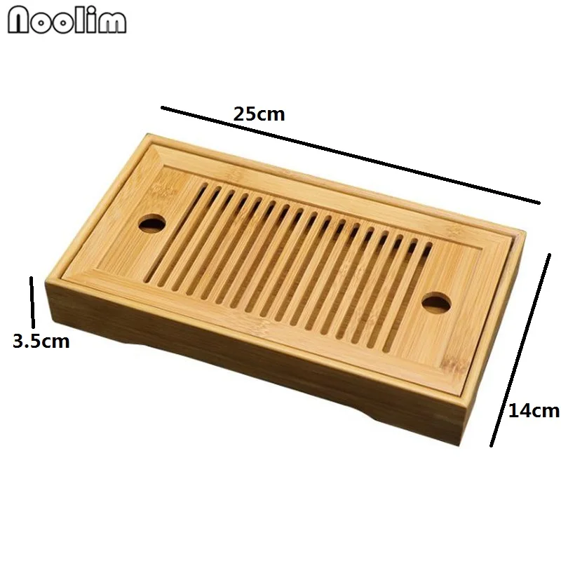 Бамбуковые чайные подносы, стол с стоком, китайский поднос для подачи чая, набор для чая кунг-фу, аксессуары для чая, посуда для напитков