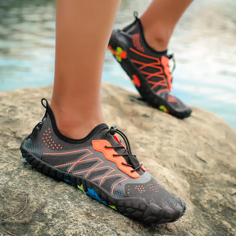 High Quality Outdoor Soft Sole Men Aqua Shoes Summer Water Shoes Sneakers Footwear Zapatos Male Sport Shoes Men Walking Shoes