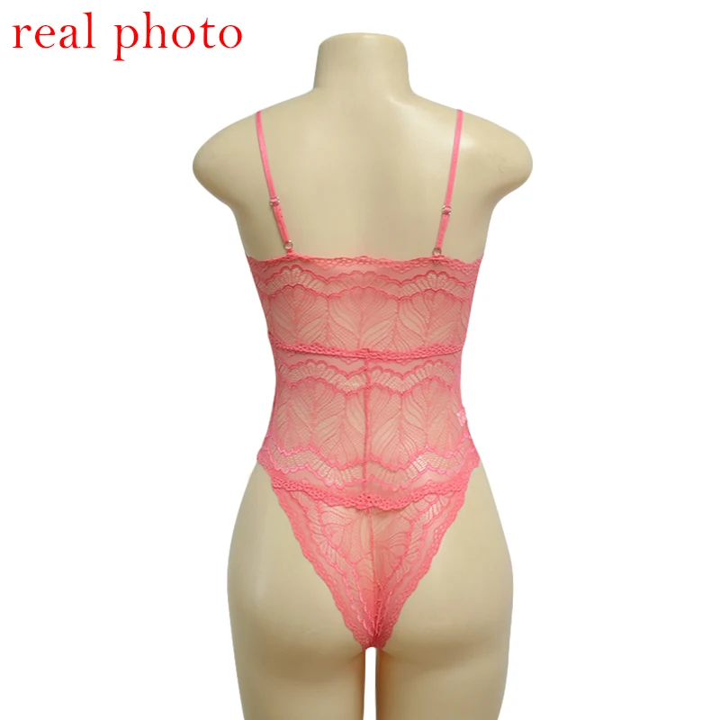 sequin bodysuit Cryptographic hot sale transparent lace up bodysuit women deep V sleeveless sexy jumpsuit romper 2020 summer strap catsuit body backless bodysuit