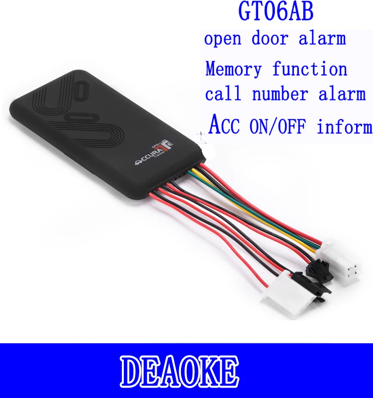 

Deaoke Free shipping Mini Vehicle GPS Tracking Car GPS tracker GT06