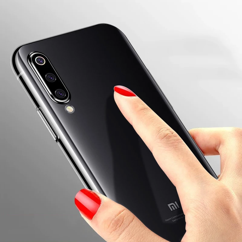 For Xiaomi Mi 9 Case Luxury Laser Plating TPU Cover Back For Xiaomi Mi9 Xiomi Mi 9 SE Soft Transparent Silicone Shockproof Coque