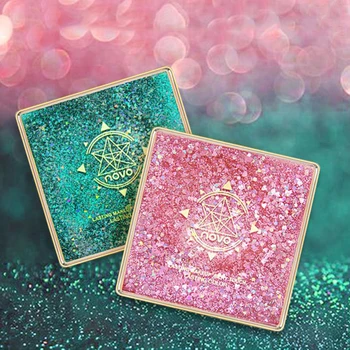 

Novo Bahamian Vision Mirror Eyeshadow INS Net Red Pearlescent Matte Velvet Pallete Eyeshadow Matte Shimmer Eyeshadow TSLM1