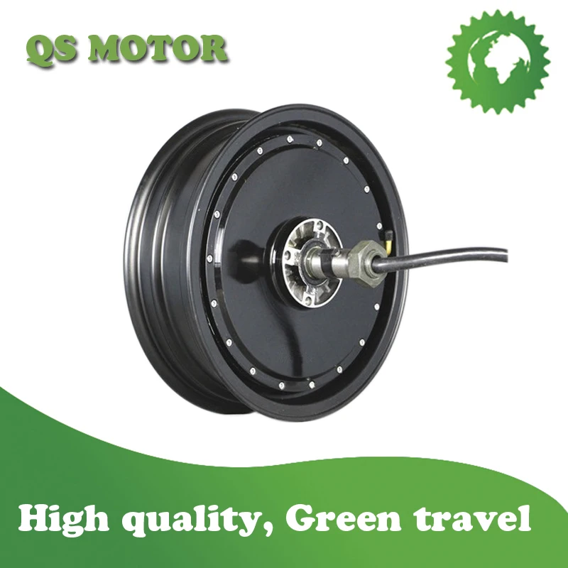 New Design 13inch 4000W V2 Single Shaft Hub Motor with Removable Rimin