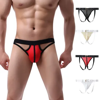 

Men's Micro Thong Mesh Low Waist Lingerie Underwear Soft Breathable Knickers Short Sexy Briefs G-string стринги мужские