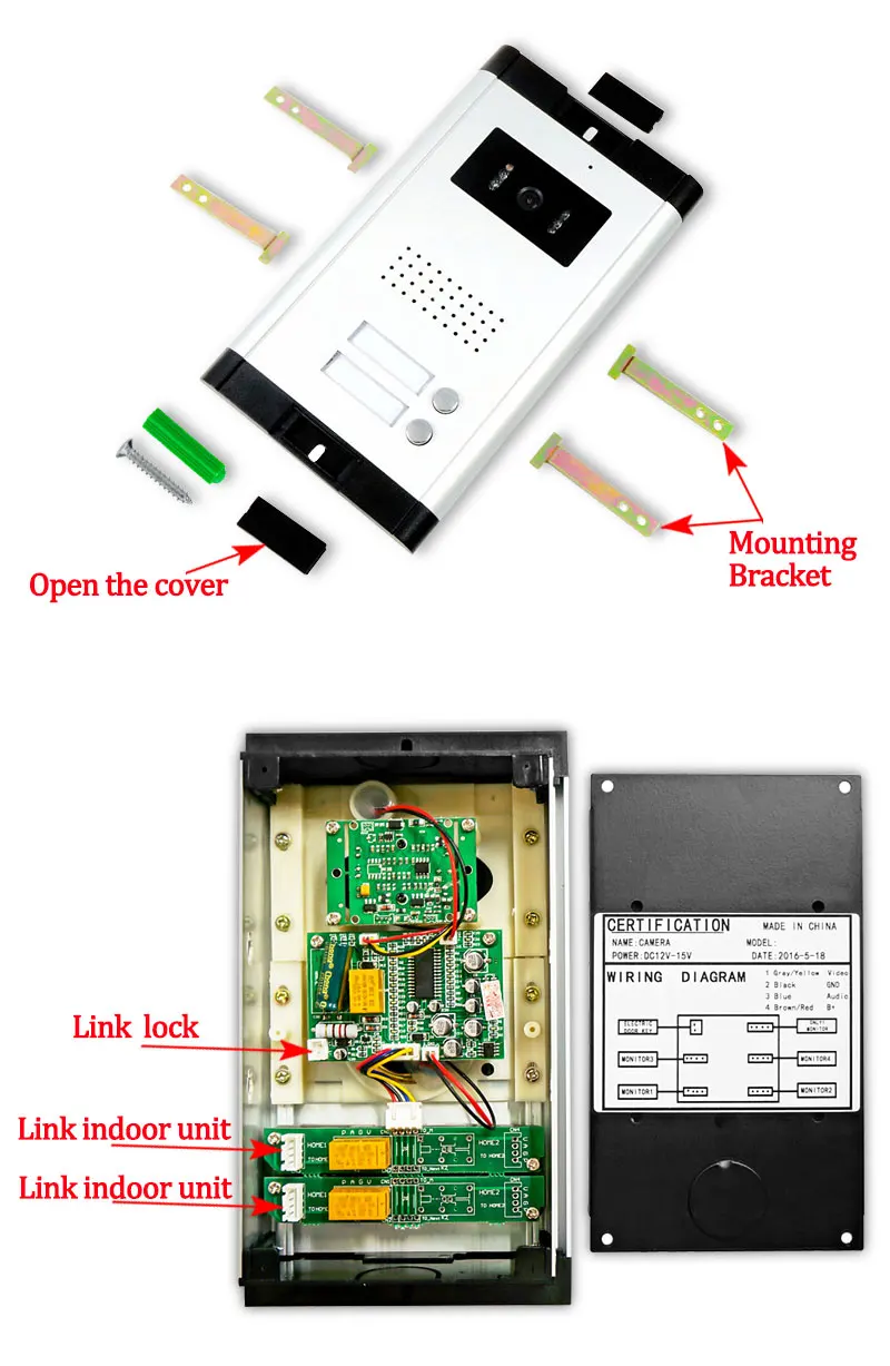 High Quality video door phone
