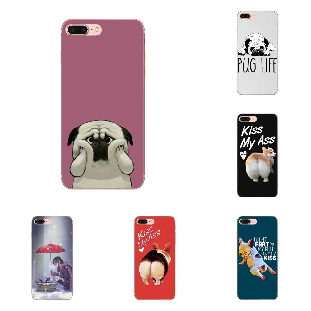 Для Apple iPhone 4 4S 5 5C 5S SE 6 6S 7 8 Plus X XS Max XR милые аксессуары для телефонов Чехол животные