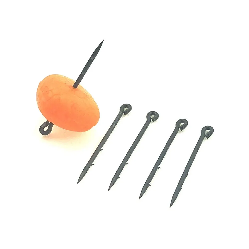 

20PCS Carp Fishing Boilies bait Screw Ring Swivel D-Rig Chod Rig Hair pop up peg Terminal Tackle Bait Holder Screw Accessories