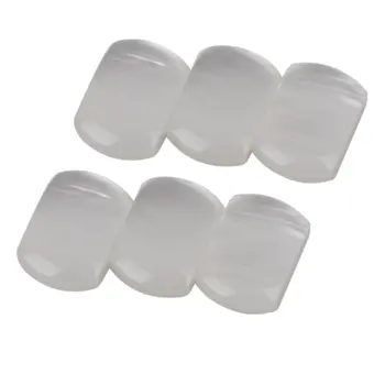 

2pcs ofAcrylic Guitar Tuner Buttons Machine Heads 6pcs white