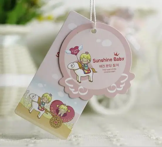 custom kids clothing hang tags/clothing printed Tags/customized