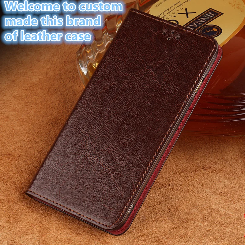  QH12 Genuine leather flip case for iPhone XS(5.8') phone case for iPhone XS flip cover with kicksta