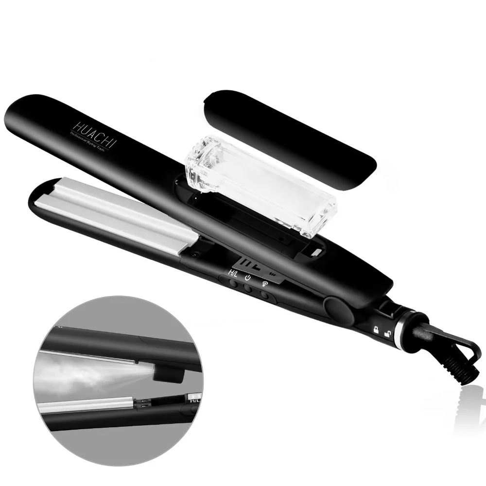 Ceramic hair straighteners with steam фото 104