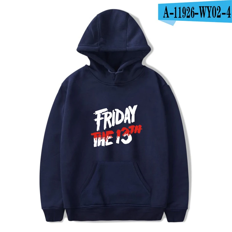 

Friday The 13Th Hoodie The Game Horror Mask Killer Puzzle Oversized Sweatshirts Men Game Clothes Polyester Men Hoodies Hooded