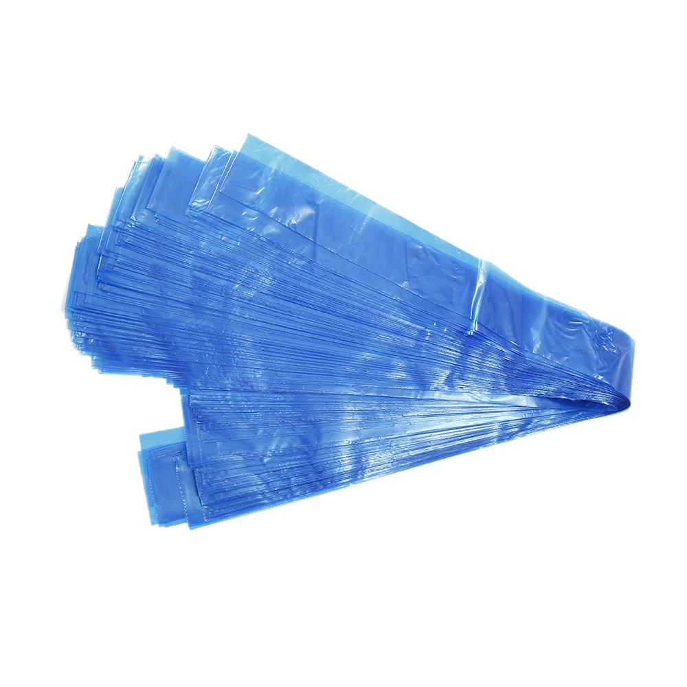 125 шт. одноразовые татуировки рукав Обложка сумка синий пластик Клип шнур рукава Чехлы для мангала сумка принадлежности для татуировки