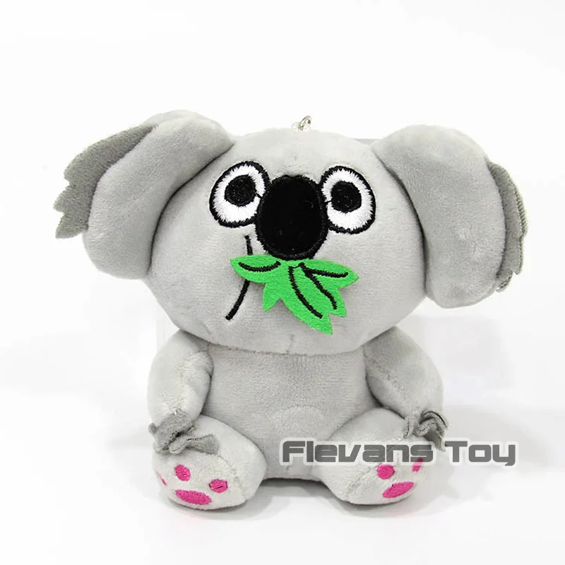 We Bare Bears The Koala Nom Nom Mini Plush Toys Soft Stuffed Pendants