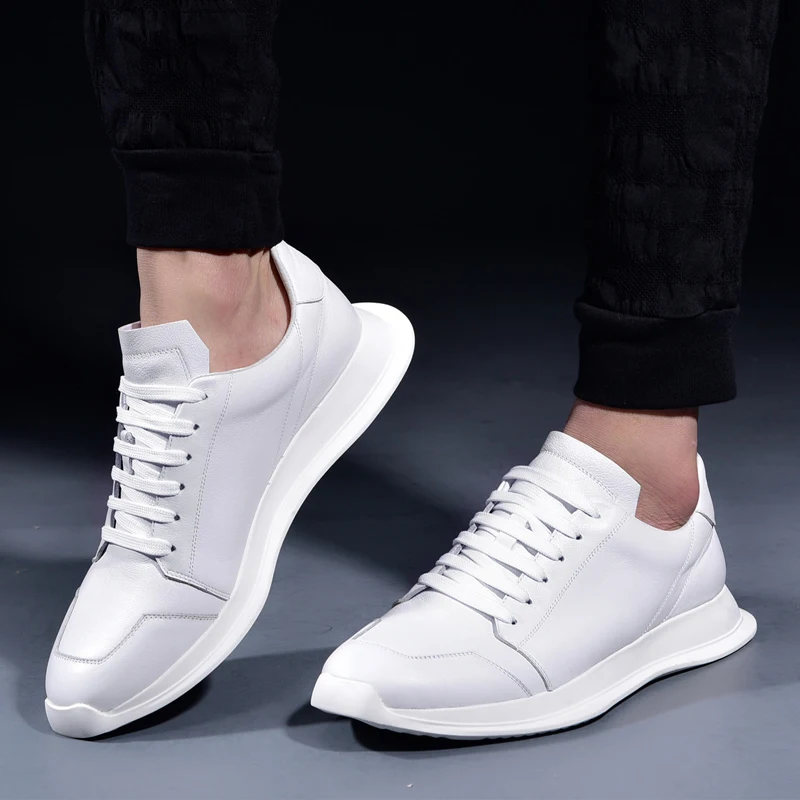

Men's shoes In the Autumn Winter The new 2018 trend fashion leisure men British Low help shoes Fitness White shoe male