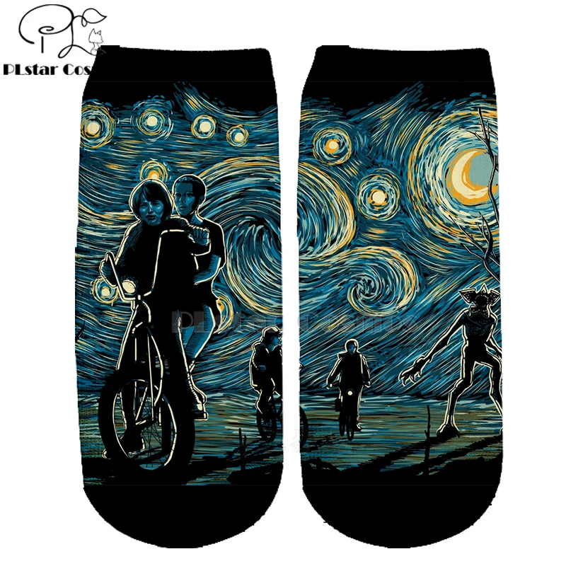 PLstar Cosmos/носки с чужими вещами; цветные носки с героями фильма ужасов; теплые короткие носки с героями мультфильмов; хлопковые носки хорошего качества