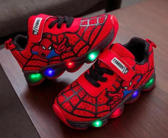 Детские светящиеся кроссовки с легким светящийся яркий освещенный кроссовки для мальчиков и девочек светодиодный детский обувь