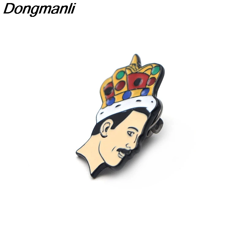 P2269 Dongmanli певица музыкальное искусство булавка мягкая эмалированная брошь значок