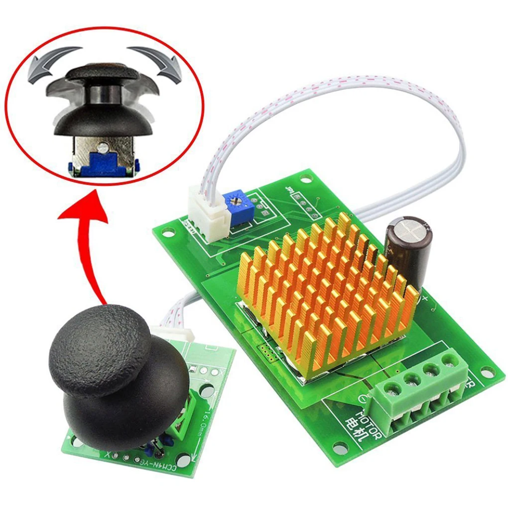 

CCM4N DC Motor Speed Controller Adjustable Variable Speed Current Overload Protector Positive-Stop-Reverse Control