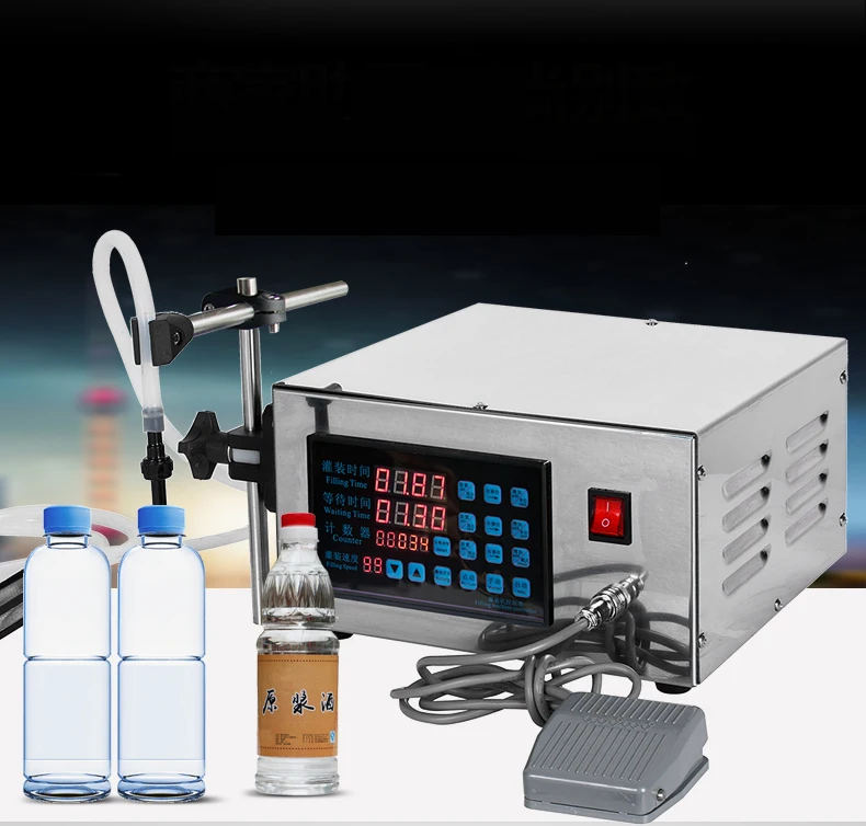 

CNC Liquid Filling Machine Automatic Quantitative Wine Canning Machine Small Dispensing Machine XK-580
