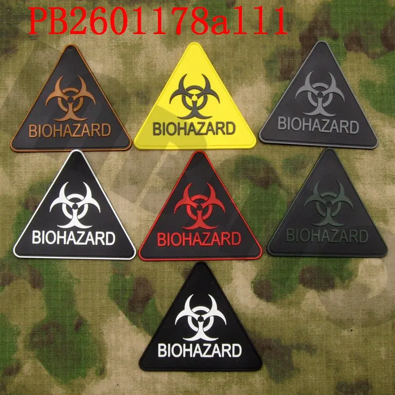 3D ПВХ патч Biohazard зонтик корпорация BIOHAZARD Резиновый патч