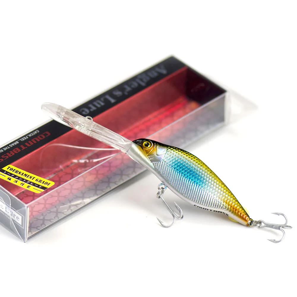 66mm 9.2g Countbass Deep Crank Bait Wobbler Lures for Fishing, Chatterbait Jerk baits Shad Crank Minnow Angler's Lure-2