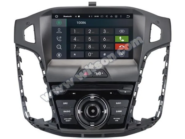 WITSON Android 9,0 автомобильный dvd-плеер для Ford focus 2012 gps стерео 4 Гб ram+ 64 Гб FLASH 8 Octa Core+ DVR+ DSP+ DAB+ OBD