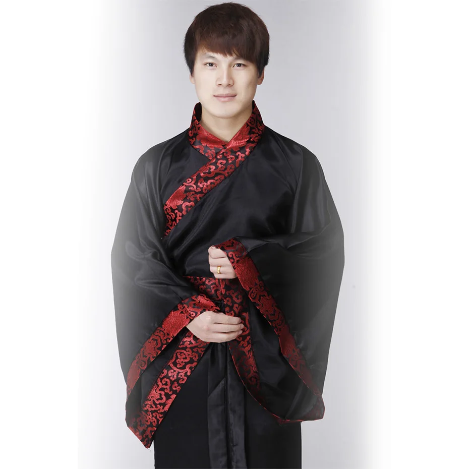 Hanfu Улучшенный Qufu костюм Hanfu мужская одежда Специальное предложение Прямая поставка с фабрики
