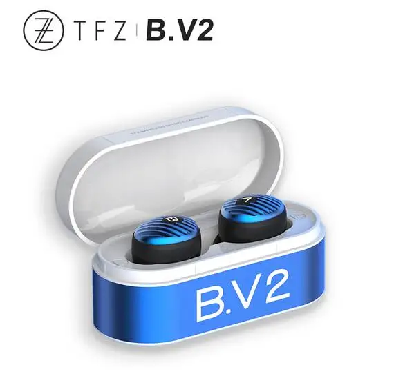 TFZ B. V2 5,0 True Bluetooth Беспроводные наушники с двойным микрофоном BV2 IPX5 водонепроницаемые спортивные наушники-вкладыши TWS с зарядным устройством