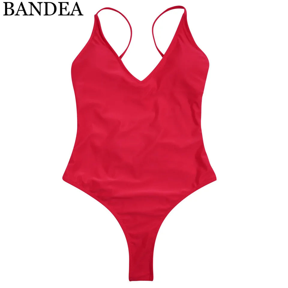 BANDEA 2019 сексуальный цельный купальный костюм женская одежда для плавания