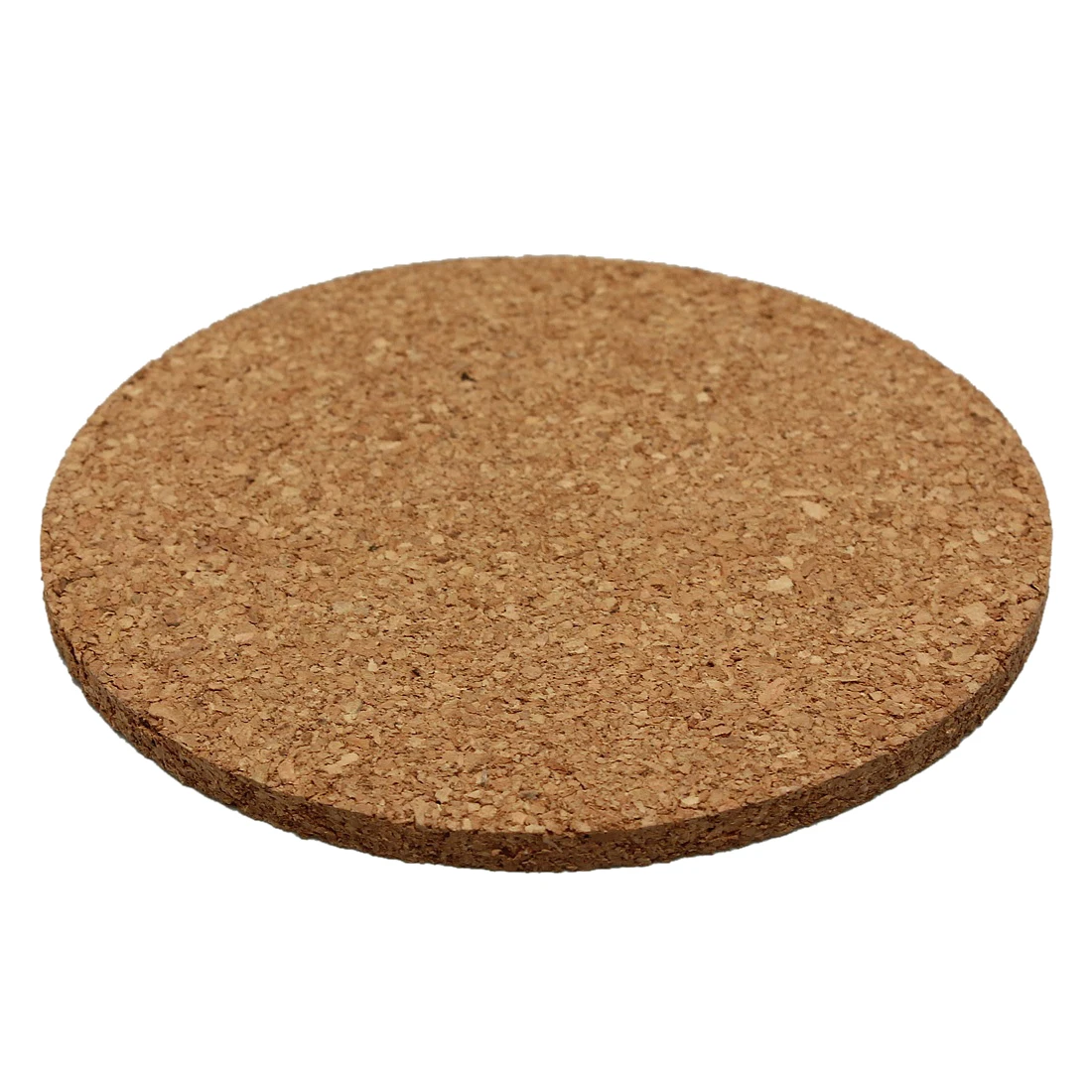 

UESH-6pcs Plain Round Cork Coasters Coffee Drink Tea Cup Mat Placemats Wine Table mats