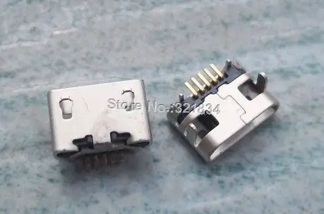 Gimax 200pcs micro charging port USB connector for Lenovo IdeaTab A2109A ASUS Memo Pad 7 ME170C 