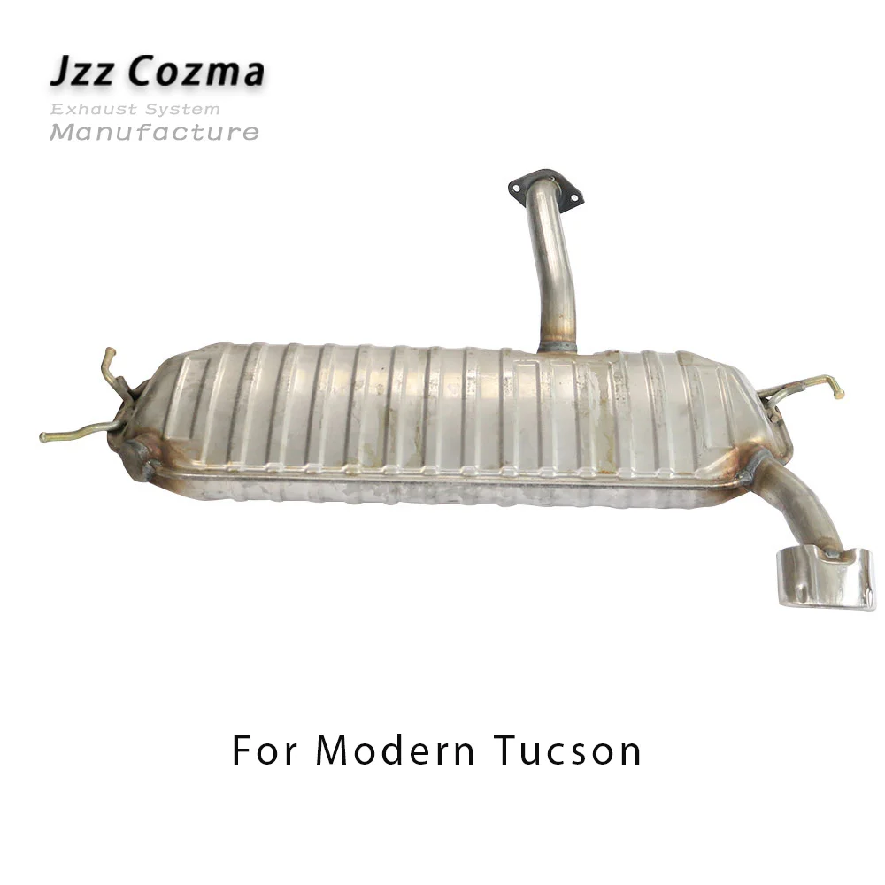 JZZ OEM глушитель для современного Tucson из нержавеющей стали 409 задний глушитель Замена автозапчасти - Цвет: Modern Tucson