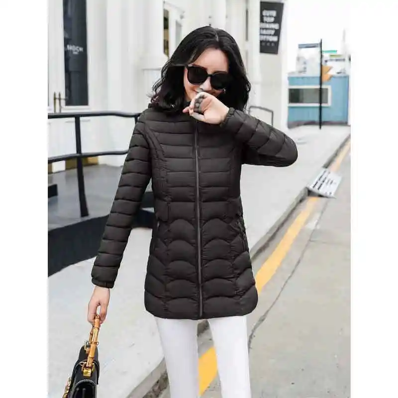 2019 Venta caliente chaqueta con capucha de invierno para
