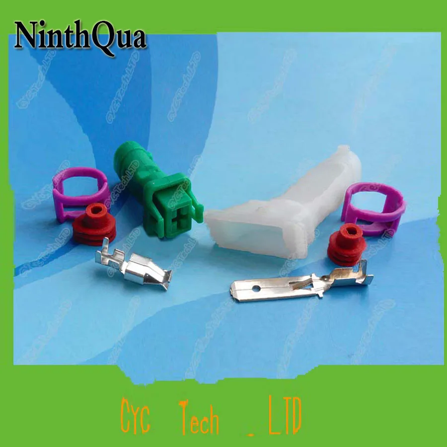 

5sets 6.3mm 1 Pin/way High Power Car Waterproof Electrical Connector,Male and Female Plug Connector for Car ect