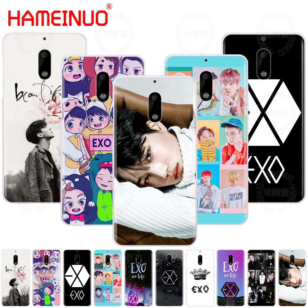 HAMEINUO Kpop exo чехол для телефона Nokia 9 8 7 6 5 3 Lumia 640 640XL 2018|Бамперы| |