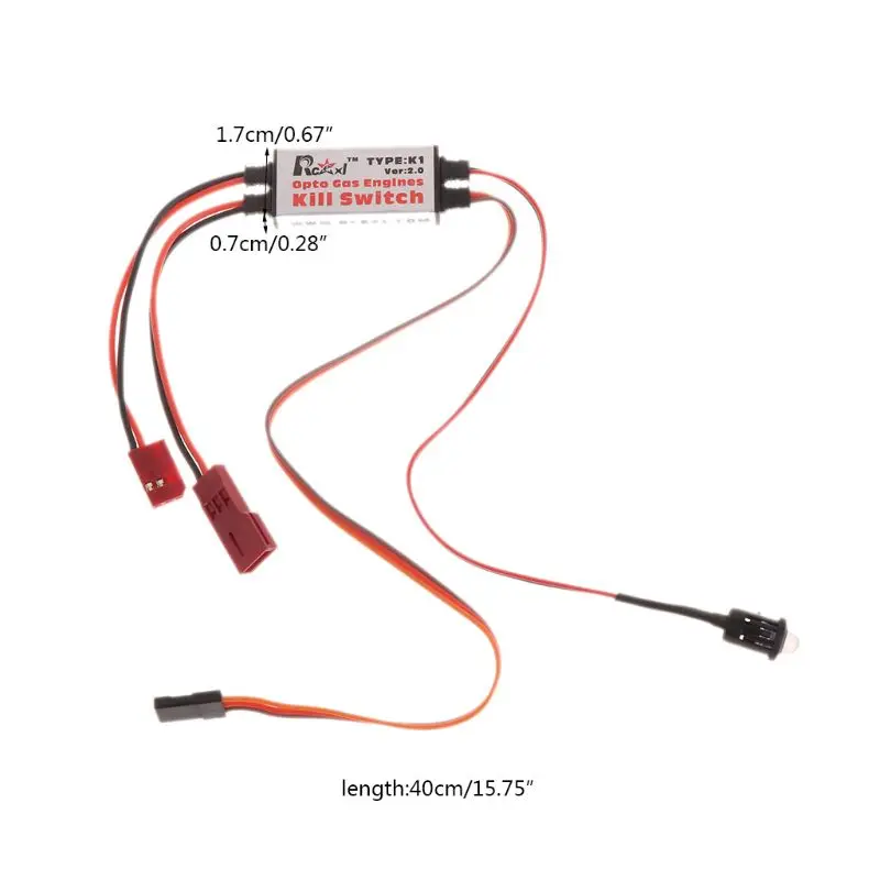 

For RCEXL Gas Engine Opto Kill Switch DLA DLE DA Ignition Cut Off MAR-20