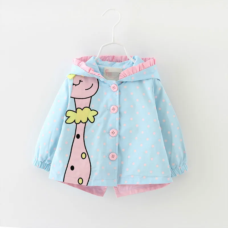 

Baby girl splicing coat