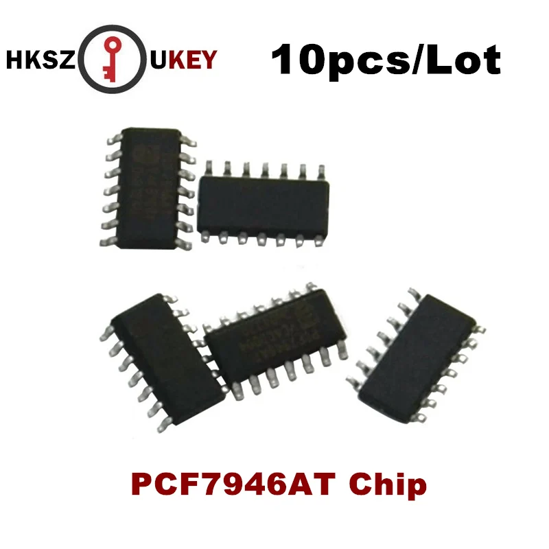 Самая низкая цена 10 шт./лот PCF7946AT КПМ 7946 PCF79 PCF794 7946 SOP 14 авто чип ключ