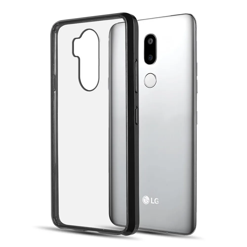 Soft TPU Phone Case for LG G7 ThinQ Protective PC Clear Acrylic Back