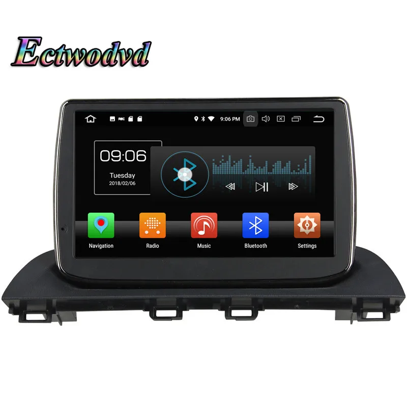 Top Ectwodvd Octa Core 4G RAM 64G ROM Android 9.0 Car Multimedia DVD Player GPS HeadUnit For Mazda 3 Axela 2014 2015 2016- 13