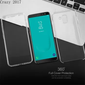 

DanYee Transparent TPU Clear Case High Quality 360 Degrees Full Protection Cover for Galaxy S8/S8+ Wholesale Price 50PCS/LOT