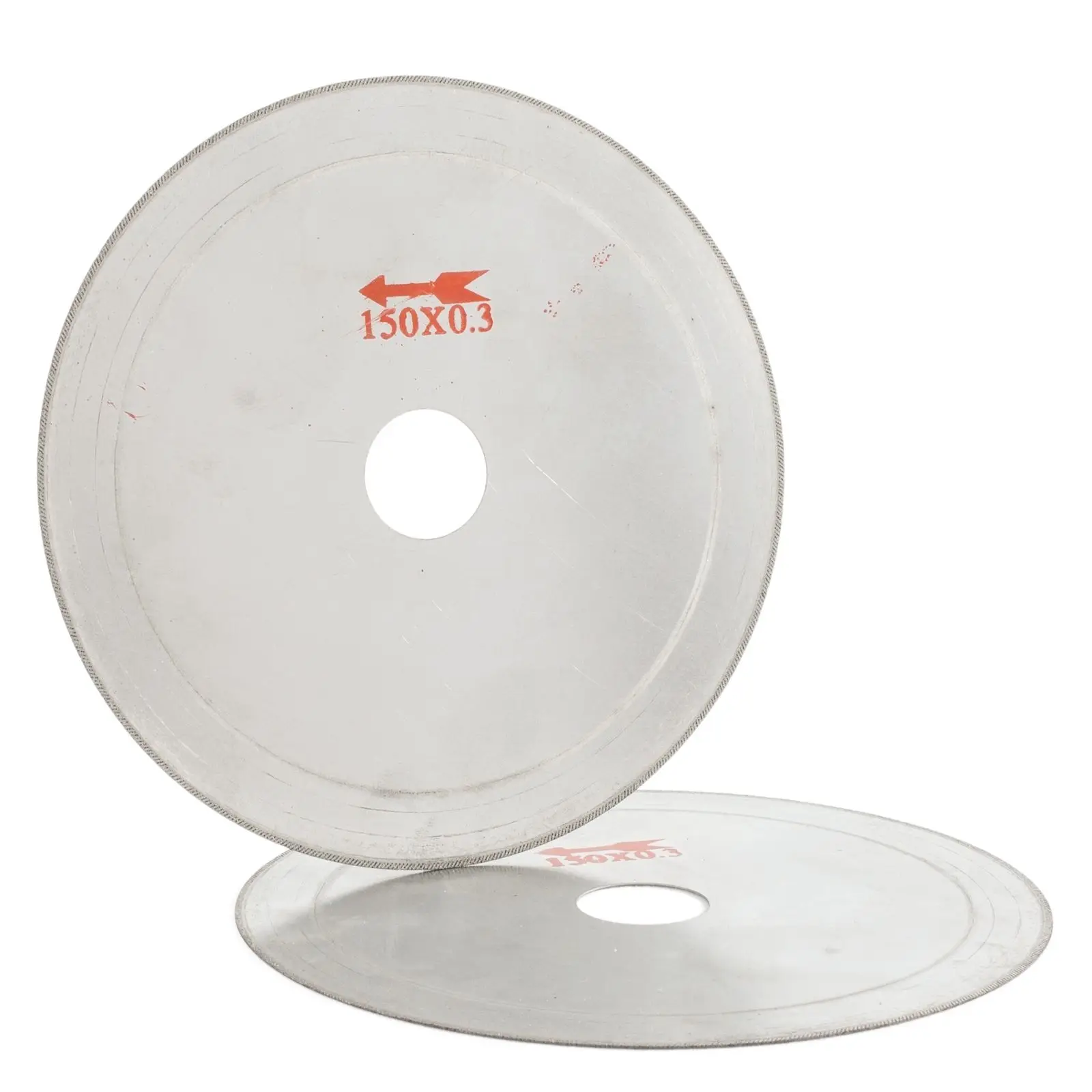 2Pcs 6" inch 150mm Ultra Thin Diamond Lapidary Saw Blade Cutting Disc
